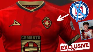 JERSEY VISITANTE de CRUZ AZUL 20242025 HECHO por PIRMA [upl. by Chamberlin]