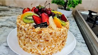 باتيسري بالفواكه مشربة و خفيفة 🍒🍓🍍🥝 [upl. by Lenci]