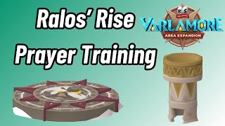 Ralos Rise in Varlamore  New AFK Prayer  Mining Method OSRS [upl. by Junieta903]