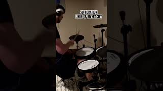 SUFFOCATION LIEGE OF INVERACITY DRUM COVER  TERRANCE HOBBES IS THE MAN  MIKE SMITH IS LEGIT [upl. by Bj]