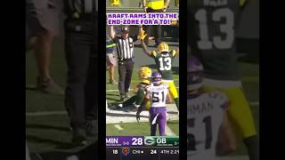 PACKERS ALMOST COMEBACK VS THE VIKINGS 🏈🤯shorts nfl football vikings packers 2024 sports [upl. by Ahtnamas]