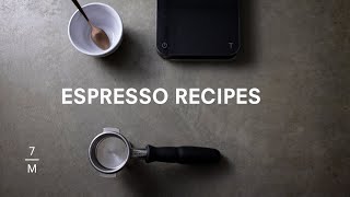 Espresso Recipe How to make consistently better tasting coffee [upl. by Cir]