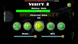 ПРОХОЖДЕНИЕ VERITY В Geometry dash [upl. by Maxfield]