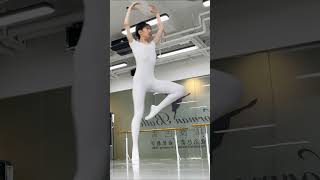 🌈🇯🇵 Practice in a one piece white unitard sans dance belt 😱 [upl. by Idoc440]