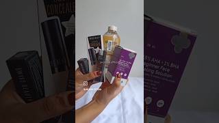 Purplle Unboxing Haul 💜 unboxing purpllehaul swissbeauty garnier lipstick primer micellar [upl. by Janel]