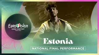 STEFAN  Hope  Estonia 🇪🇪  National Final Performance  Eurovision 2022 [upl. by Filiano]