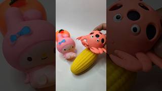 Dont cry mymelody funny squishy toys cute baby memes satisfying shorts [upl. by Leroi229]