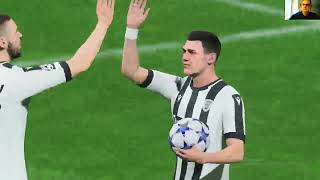 PAOK  Malmö FF My reactions and comments gameplay EA Sports FC 24 [upl. by Nnair]