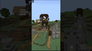 Village Invaded by Pillager Outpost  Minecraft Seed [upl. by Micheal]