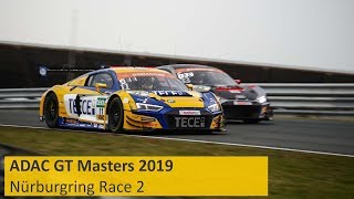 ADAC GT Masters Race 2 Nürburgring 2019 ReLive English [upl. by Petracca]