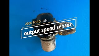 2006 Ford F150 codes P0722 and P0720 output speed sensor [upl. by Amling402]