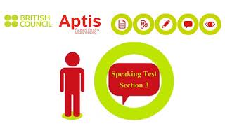 Aptis Speaking New Form Sample 2 [upl. by Annwahsal457]