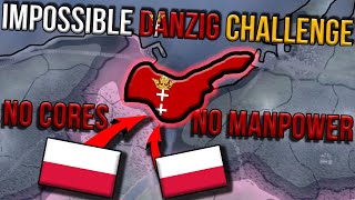 Secret Impossible Nation of Danzig Hearts of Iron 4 [upl. by Kacey]