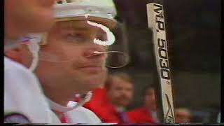 IIHF WC 1987 Day 03 Finland vs West Germany 20 Apr 1987 Part 1 [upl. by Nisaj824]