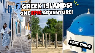 CRUISING THREE GREEK ISLANDS FOR ONE EPIC ADVENTURE  Dave Koz Cruise Pt 3 [upl. by Otsirc]