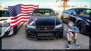 The R34 Skyline is Officially Legal in the USA [upl. by Sacram]