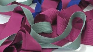 How to Shape Petersham Ribbon to a Curve [upl. by Conover]