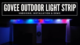 Govee Outdoor Light Strip [upl. by Neemsaj]