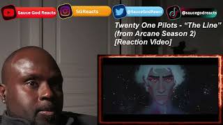 Twenty One Pilots  “The Line” from Arcane Season 2  REACTION [upl. by Daisy]