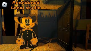 Londis Abandoned Studio  roblox mascot horror gameplay walkthrough [upl. by Javier447]