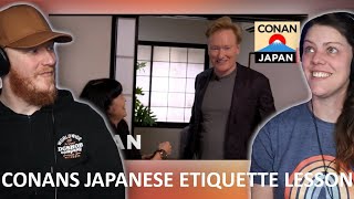 Conan’s Japanese Etiquette Lesson REACTION  OB DAVE REACTS [upl. by Halle]