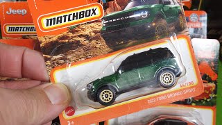 Presenting 5 Matchbox Cars From The Collection [upl. by Ydniw]