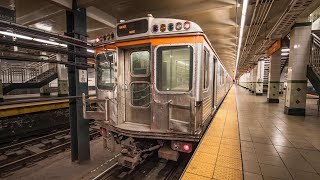 SEPTA Broad Street Line Subway Action HD [upl. by Cyna]