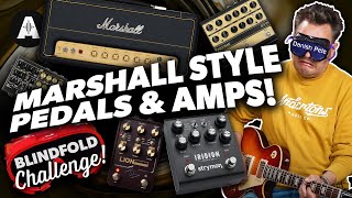 Guess the Real Marshall Amp  Pedals vs Real Amp Blindfold Challenge [upl. by Floss]