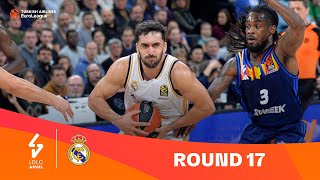 LDLC ASVEL VilleurbanneReal Madrid  Round 17 Highlights  202324 Turkish Airlines EuroLeague [upl. by Issie272]