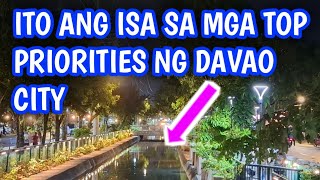 SECURITY AND CITY DRAINAGE MAINTAINANCE IS AMONG THOSE TOP PRIORITY OF THE DUTERTES IN DAVAO CITY [upl. by Ellennod189]