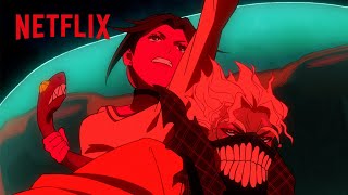 Okaruns Full Throttle  DAN DA DAN  Clip  Netflix Anime [upl. by Ssur]