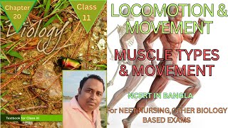 Locomotion and movementMuscle types and movement class 11  NEET Harunbiozone [upl. by Ilanos112]