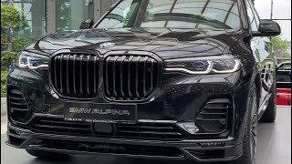 621 HP Sapphire Black BMW Alpina XB7 at Faba Autowelt The Worlds best SUV 4k 60p [upl. by Annaeoj]