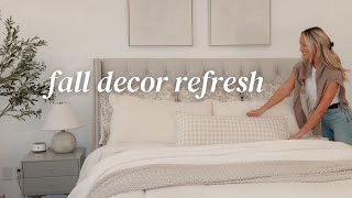 Fall Bedroom Decor Refresh [upl. by Lothair]