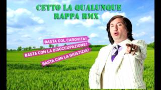 Cetto La Qualunque FATTI I CAZZI TUOI  RAPPA REMIX avi [upl. by Menard]