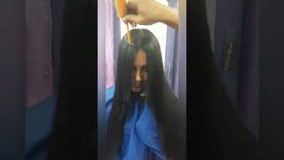 Hair  Spa Straightening Rebonding Smoothing  Keratin  Ha treatment [upl. by Teemus]