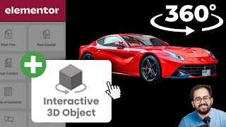 Elementor GSAP  Add Rotating Image 3D Object [upl. by Dachi]