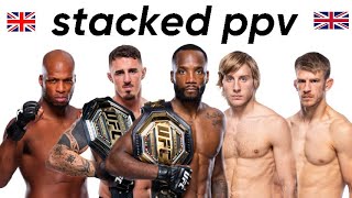 Creating A STACKED UFC Summer PPV UK Card [upl. by Lovato]