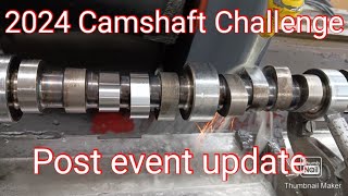 2024 Camshaft challenge update [upl. by Schreck87]