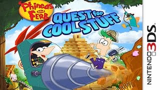 Phineas and Ferb Quest for Cool Stuff Gameplay Nintendo 3DS 60 FPS 1080p [upl. by Nayd]