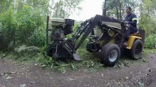 Homemade Brush Cutter 40quot [upl. by Vaclava]