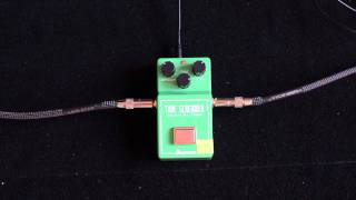 Ibanez TS808 RI Overdrive Demo [upl. by Ahtnamys]