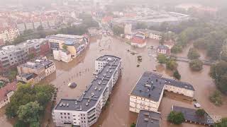 Jelenia Góra  powódź  15092024 [upl. by Hellene]