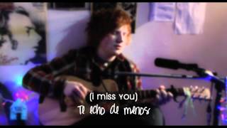 Ed Sheeran  Sunburn Subtitulada en EspañolInglés Lyrics EnglishSpanish [upl. by Guntar]