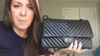 Review of my Chanel Chevron So Black Reissue 226 [upl. by Calbert513]