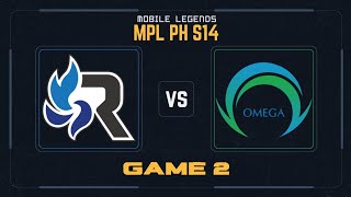 RSG vs OMG GAME 2  MPL PH S14 [upl. by Alyad]