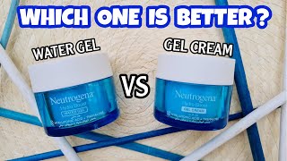 NEUTROGENA HYDRO BOOST Water Gel vs Gel Cream  Hydro Boost Comparison and Review [upl. by Vassaux588]