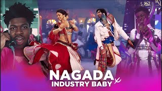 💞 Industry Baby × Nagada Sang Dhol😍🔰 shorts music [upl. by Ahseena]