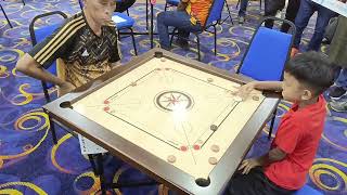 Wan Arif Cup Carrom singles Setia Alam 27Jan2024 SMCC Acun vs Tiara Putra Zarco Set2 R2 [upl. by Dulsea622]