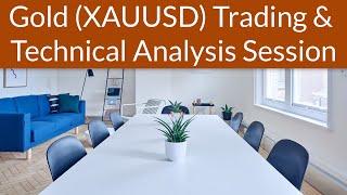 Live Gold XAUUSD Trading amp Technical Analysis  My Gold Trading Strategy [upl. by Evelc]